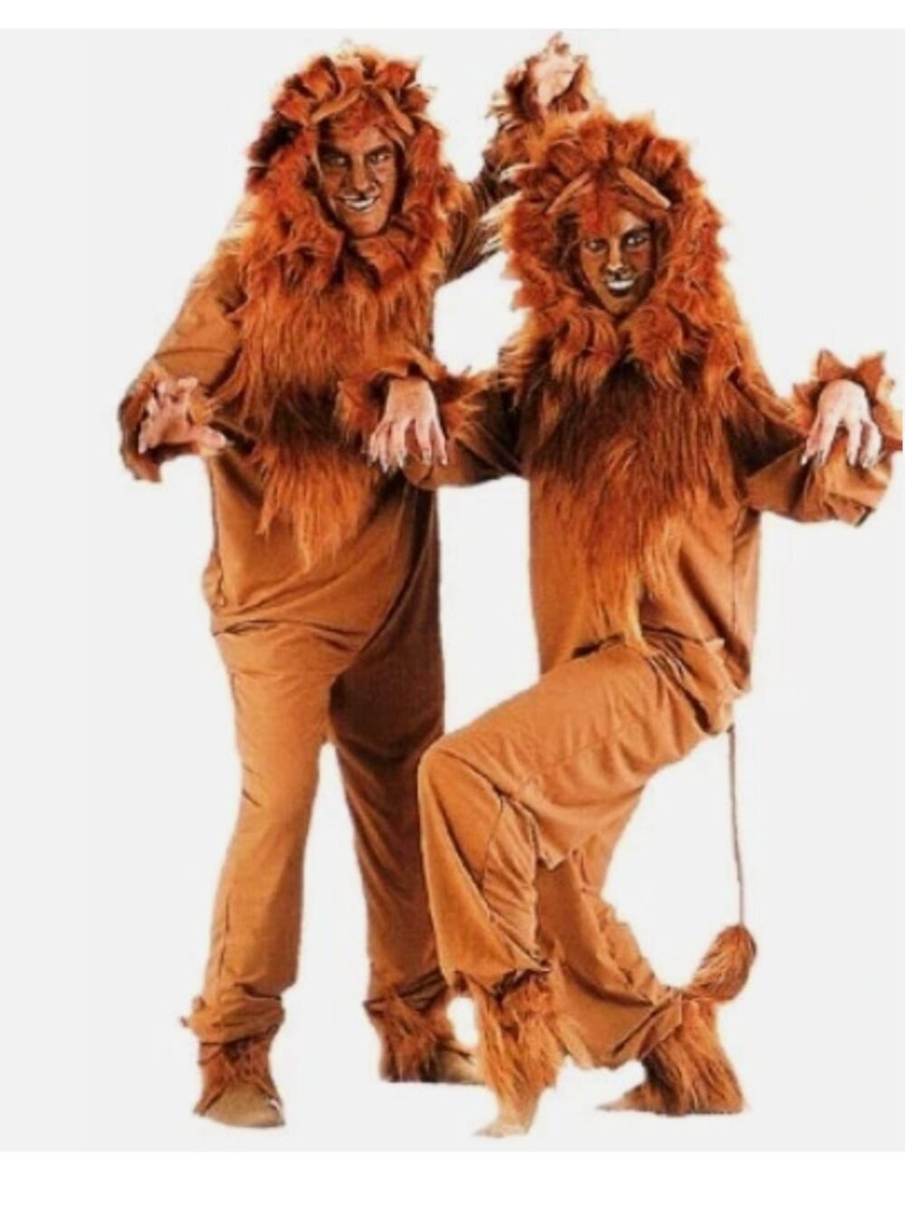 NWT CHARADES DELUXE LION HALLOWEEN COSTUME ADULT UNISEX Medium - Picture 1 of 7